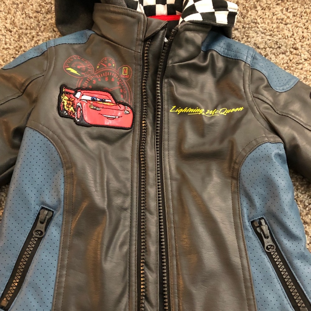 Lightning McQueen Toddler Boy Jacket